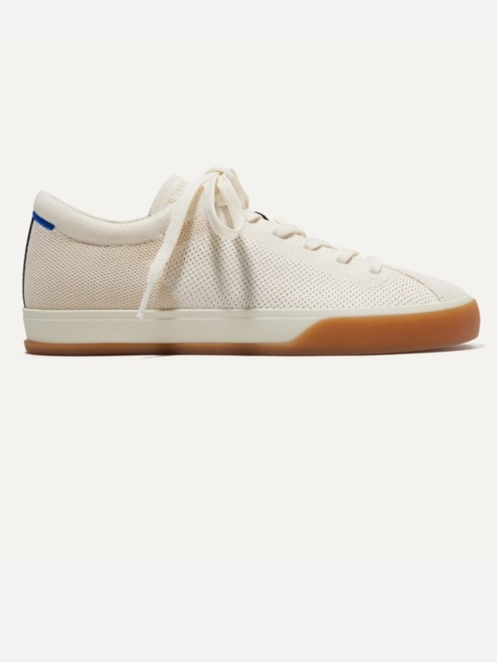 Rothy's Cream Lace Up Sneakers